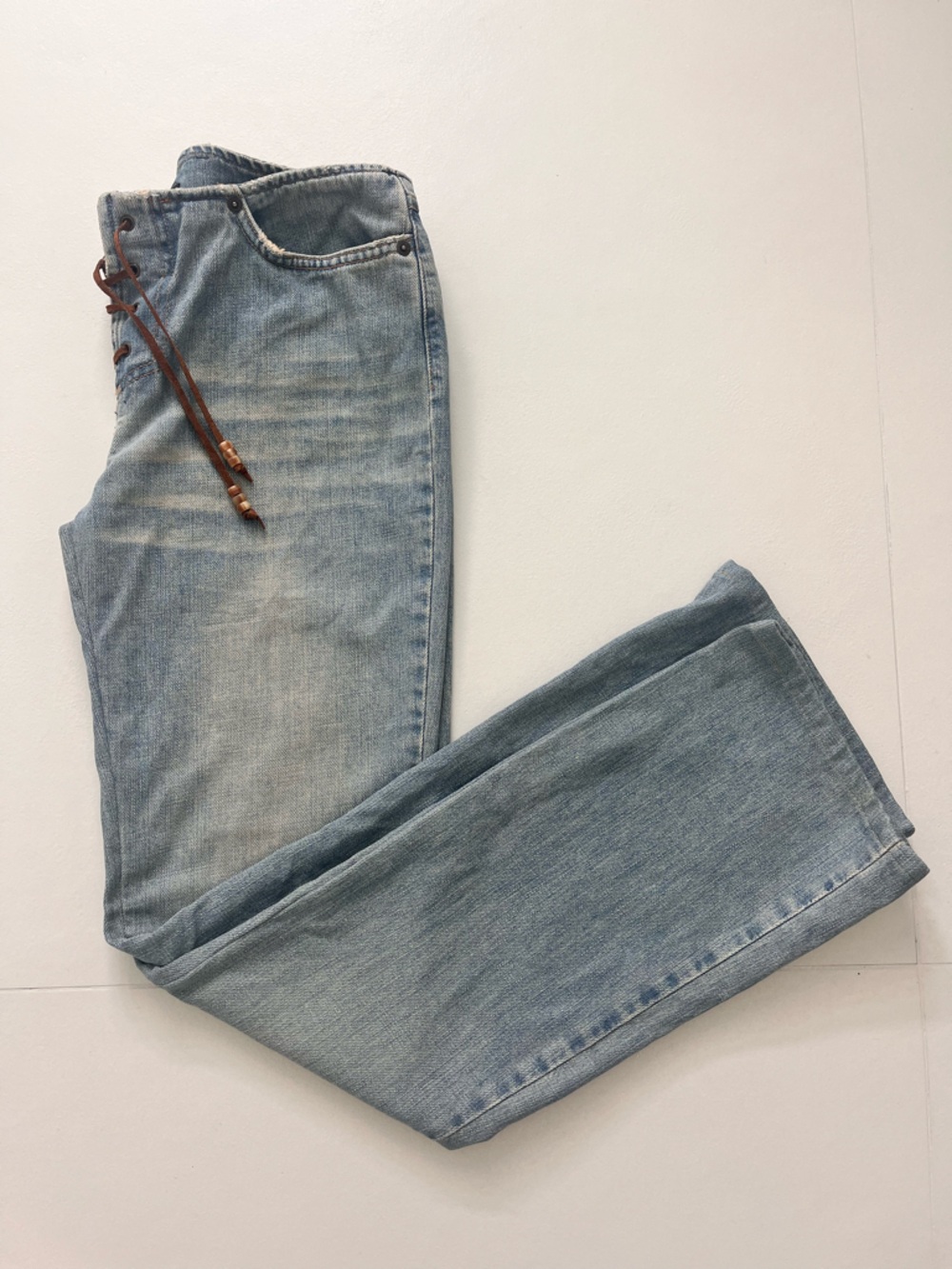 ✨ Vintage D&G Dolce & Gabbana Lace-Up Low Rise Y2K Rare ✨